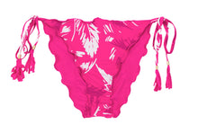 Carica l&#39;immagine nel visualizzatore di Gallery, Product Front: Rio De Sol Slip Bottom Pink-Palms Frufru-Comfy
