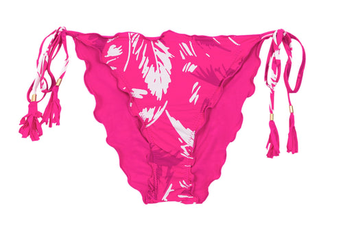 Product Front: Rio De Sol Slip Bottom Pink-Palms Frufru-Comfy