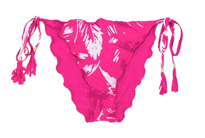Product Front: Rio De Sol Slip Bottom Pink-Palms Frufru-Comfy