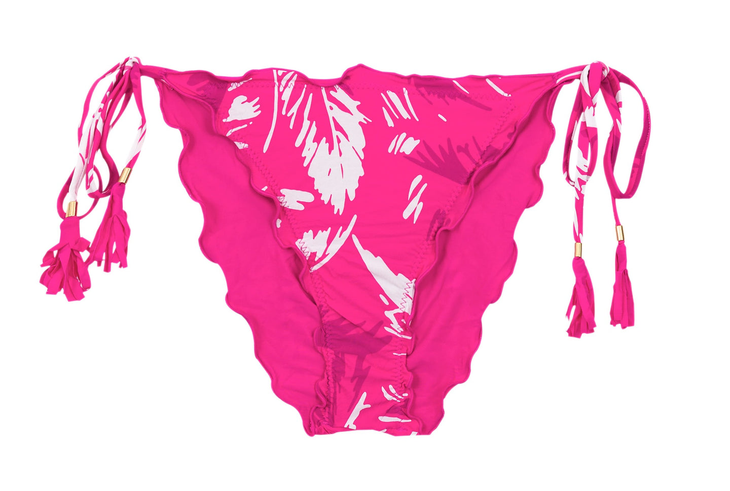 Product Front: Rio De Sol Slip Bottom Pink-Palms Frufru-Comfy