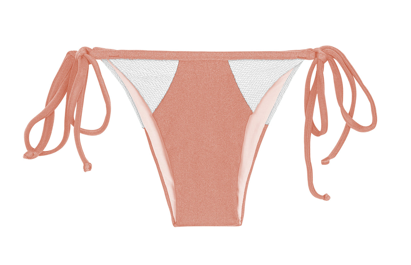 Product Front: Rio De Sol Slip Bottom Rose Recorte Tri