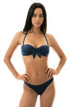 Carica l&#39;immagine nel visualizzatore di Gallery, Model Front: Rio De Sol Slip Bottom Shark Bandeau
