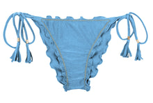 Carica l&#39;immagine nel visualizzatore di Gallery, Product Front: Rio De Sol Slip Bottom Shimmer-Baltic-Sea Frufru
