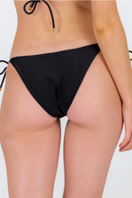 Carica l&#39;immagine nel visualizzatore di Gallery, Image 07: Rio De Sol Slip Bottom Shimmer-Black Ibiza-Rope
