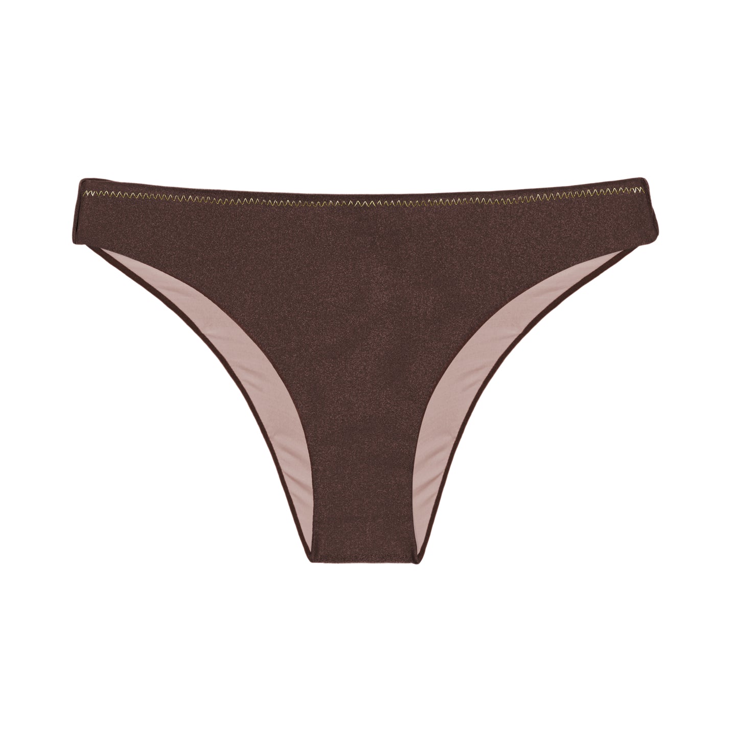 Product Front: Rio De Sol Slip Bottom Shimmer-Coffee Essential