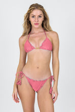 Carica l&#39;immagine nel visualizzatore di Gallery, Model Front: Rio De Sol Slip Bottom Shimmer-Confetti Frufru-Comfy
