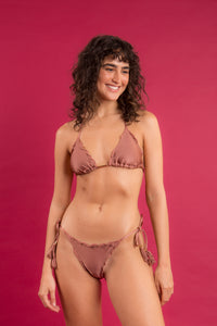 Image 09: Rio De Sol Slip Bottom Shimmer-Copper Frufru-Fio