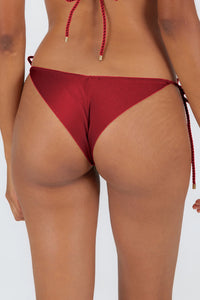 Image 06: Rio De Sol Slip Bottom Shimmer-Divino Cheeky-Rope