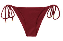 Carica l&#39;immagine nel visualizzatore di Gallery, Product Front: Rio De Sol Slip Bottom Shimmer-Divino Cheeky-Tie
