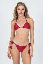 Carica l&#39;immagine nel visualizzatore di Gallery, Model Front: Rio De Sol Slip Bottom Shimmer-Divino Frufru-Comfy

