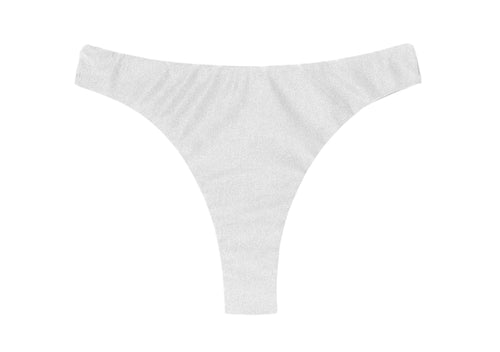 Product Front: Rio De Sol Slip Bottom Shimmer-White Nice-Fio