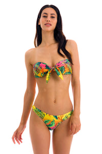 Model Front: Rio De Sol Slip Bottom Sun-Sation Nice