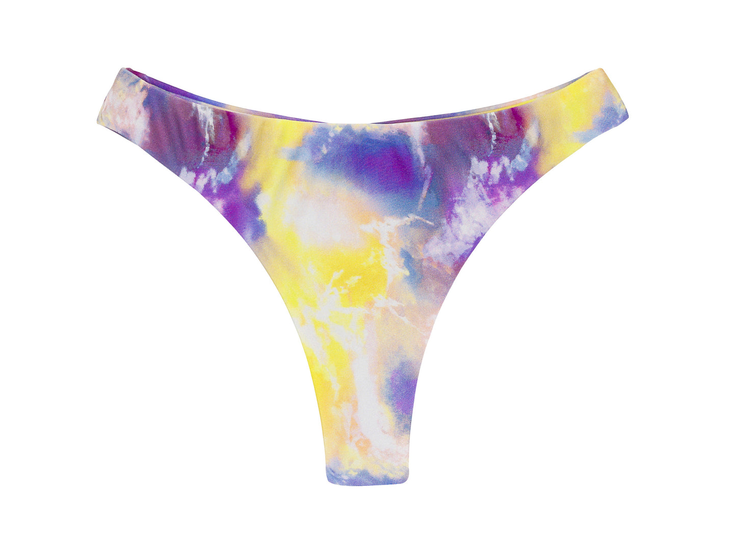 Product Front: Rio De Sol Slip Bottom Tiedye-Purple Fio