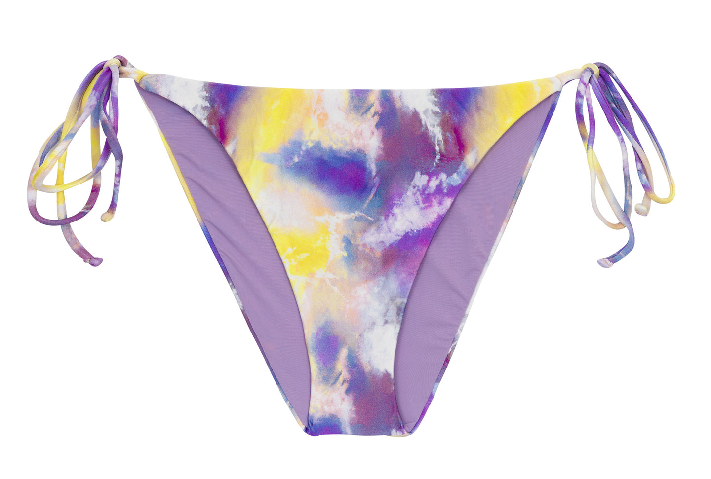 Product Front: Rio De Sol Slip Bottom Tiedye-Purple Ibiza-Comfy