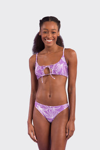 Model Front: Rio De Sol Slip Bottom Trail-Purple Essential-Comfy