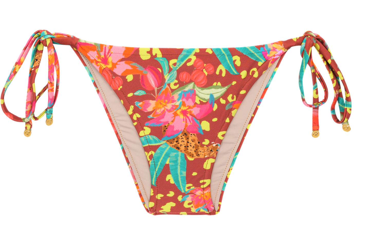 Product Front: Rio De Sol Slip Bottom Tropics Lacinho