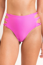 Carica l&#39;immagine nel visualizzatore di Gallery, Gallery: Rio De Sol Slip Bottom Vita-Pink High-Waist-Spin
