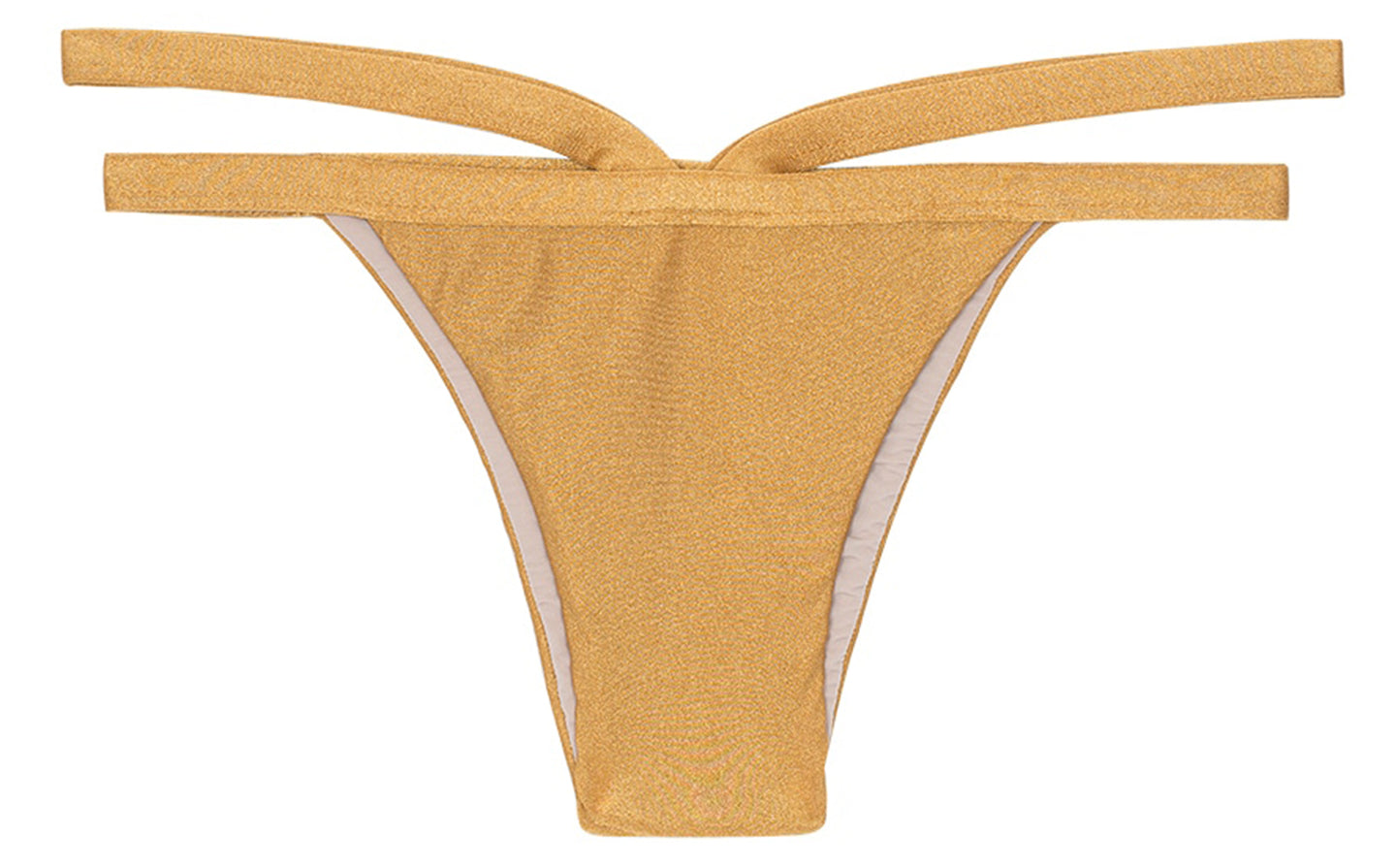 Product Front: Rio De Sol Slip Calcinha Gold Triangulo