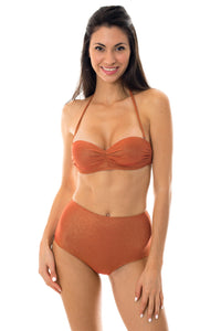 Image 05: Rio De Sol Slip Calcinha Radiante Canela Hot Pant