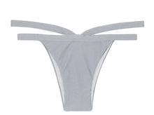 Carica l&#39;immagine nel visualizzatore di Gallery, Product Front: Rio De Sol Slip Calcinha Silver Triangulo
