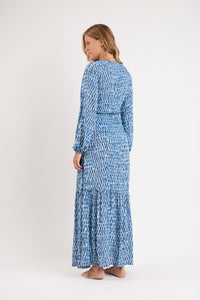 Model Back: Rio De Sol Vestito Da Spiaggia Chuva Long Dress Verona