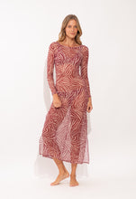 Carica l&#39;immagine nel visualizzatore di Gallery, Model Front: Rio De Sol Vestito Da Spiaggia Dune Dress Lucy
