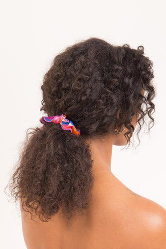 Model Front: Rio De Sol Accessori Per Capelli Funny Scrunchie