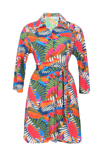 Product Front: Rio De Sol Vestito Da Spiaggia Jungle Chemise