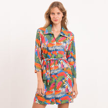 Carica l&#39;immagine nel visualizzatore di Gallery, Gallery: Rio De Sol Vestito Da Spiaggia Jungle Chemise
