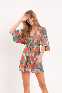 Image 04: Rio De Sol Vestito Da Spiaggia Jungle Mini Dress