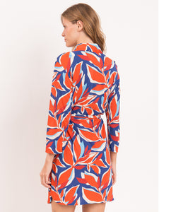 Image 07: Rio De Sol Vestito Da Spiaggia Leaves Chemise