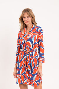 Image 08: Rio De Sol Vestito Da Spiaggia Leaves Chemise