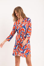 Carica l&#39;immagine nel visualizzatore di Gallery, Image 11: Rio De Sol Vestito Da Spiaggia Leaves Chemise
