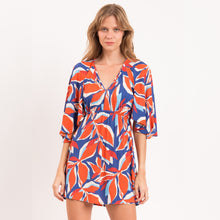 Carica l&#39;immagine nel visualizzatore di Gallery, Gallery: Rio De Sol Vestito Da Spiaggia Leaves Mini Dress
