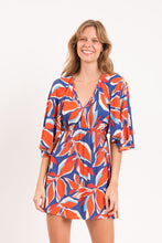 Carica l&#39;immagine nel visualizzatore di Gallery, Image 11: Rio De Sol Vestito Da Spiaggia Leaves Mini Dress
