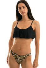Carica l&#39;immagine nel visualizzatore di Gallery, Gallery: Rio De Sol Completo Leopardo Black Babado
