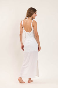 Model Back: Rio De Sol Vestito Da Spiaggia Memphis-White Saida Yara