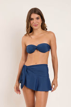 Carica l&#39;immagine nel visualizzatore di Gallery, Model Front: Rio De Sol Gonna Da Spiaggia Mini Skirt Navy
