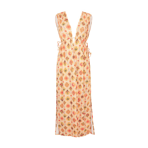 Product Front: Rio De Sol Vestito Da Spiaggia Mosaico Long Dress Soleil