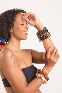 Image 05: Rio De Sol Accessori Per Capelli Nocciola Scrunchie