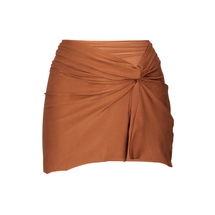 Product Front: Rio De Sol Gonna Da Spiaggia Nocciola Skirt-Knot