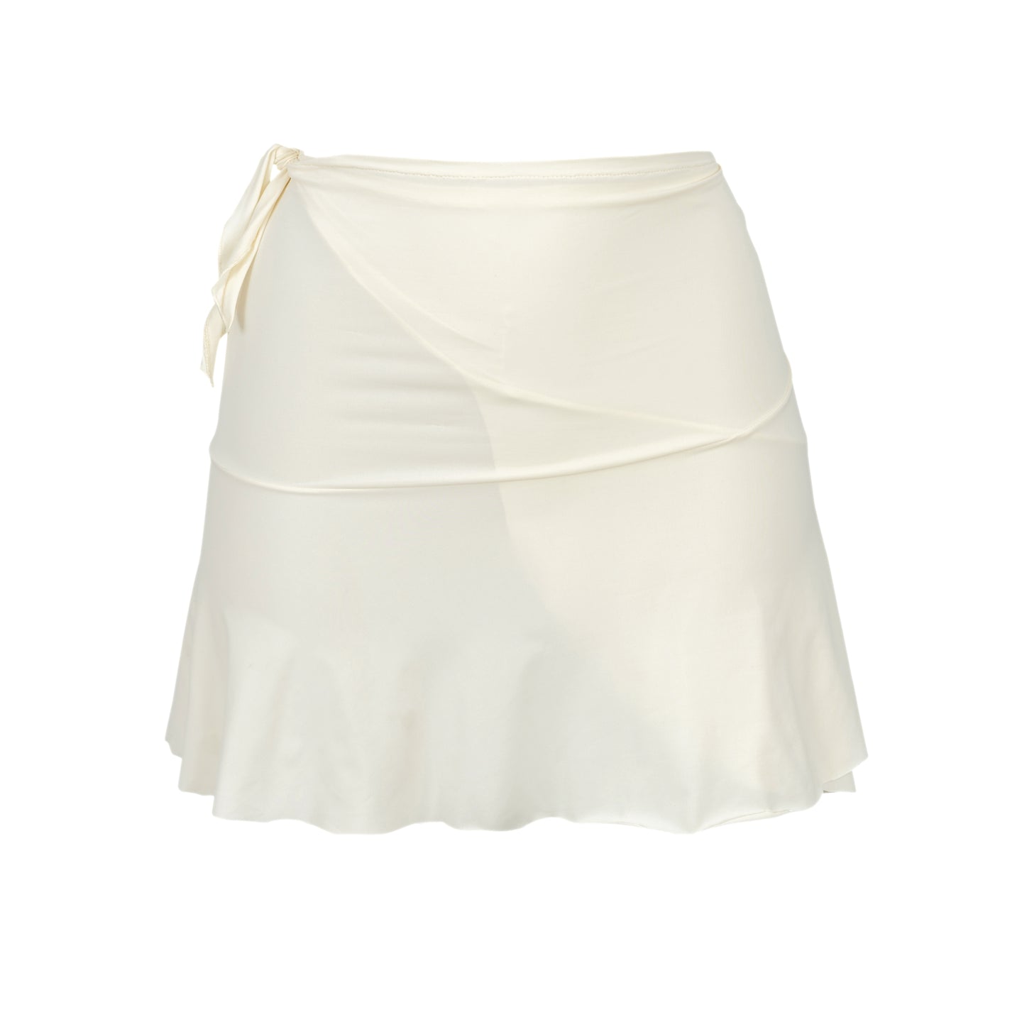 Product Front: Rio De Sol Gonna Da Spiaggia Off-White Mini Skirt