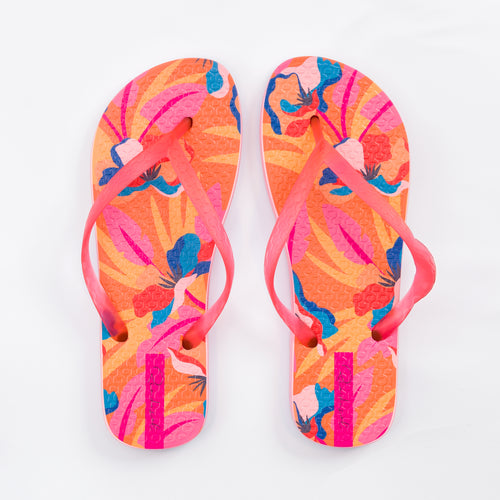 Product Front: Rio De Sol Infradito Orange Bloom Slim