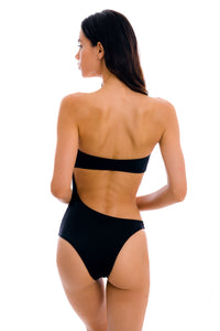 Model Back: Rio De Sol Intero Preto Body-Rio