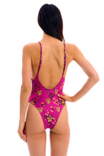 Carica l&#39;immagine nel visualizzatore di Gallery, Model Back: Rio De Sol Intero Roar-Pink Hype
