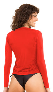 Image 06: Rio De Sol Reggiseno Rouge Rash-Guard