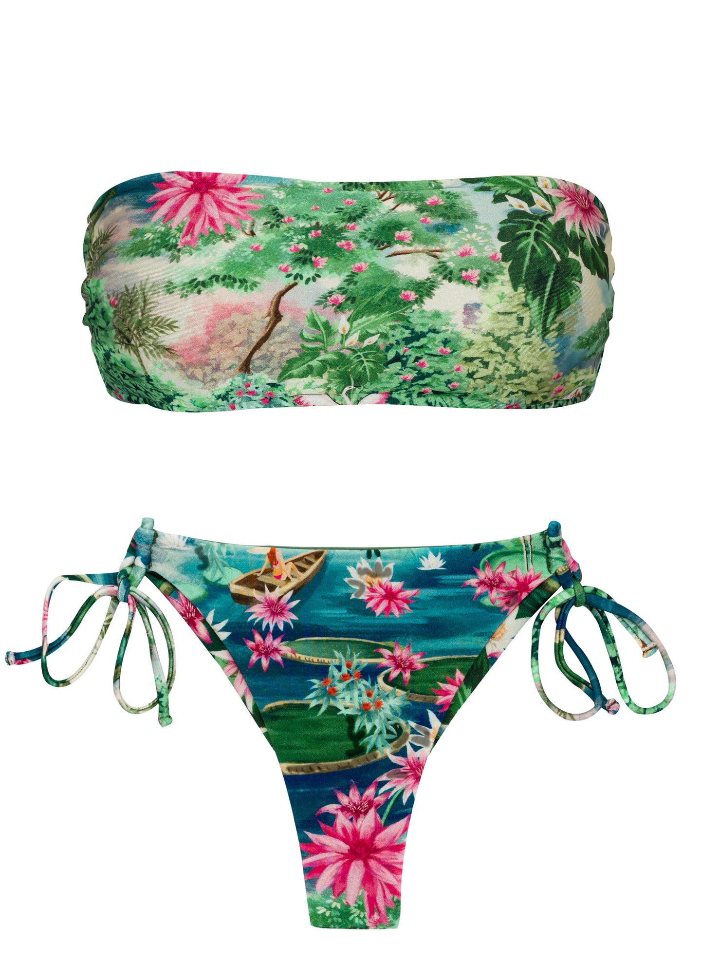 Product Front: Rio De Sol Completo Set Amazonia Bandeau-Reto Fio-Tie