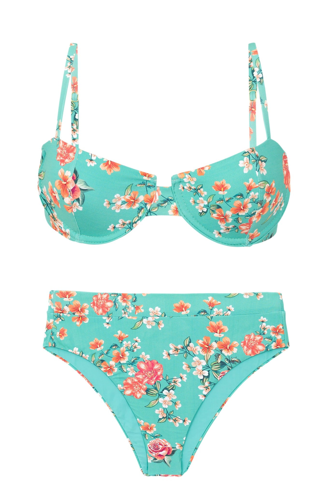 Product Front: Rio De Sol Completo Set Botanic Balconet Hotpant-Cos