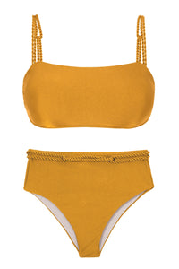 Product Front: Rio De Sol Completo Set Damasco Bandeau-Reto Hotpants