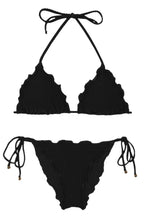 Carica l&#39;immagine nel visualizzatore di Gallery, Product Front: Rio De Sol Completo Set Dots-Black Frufru
